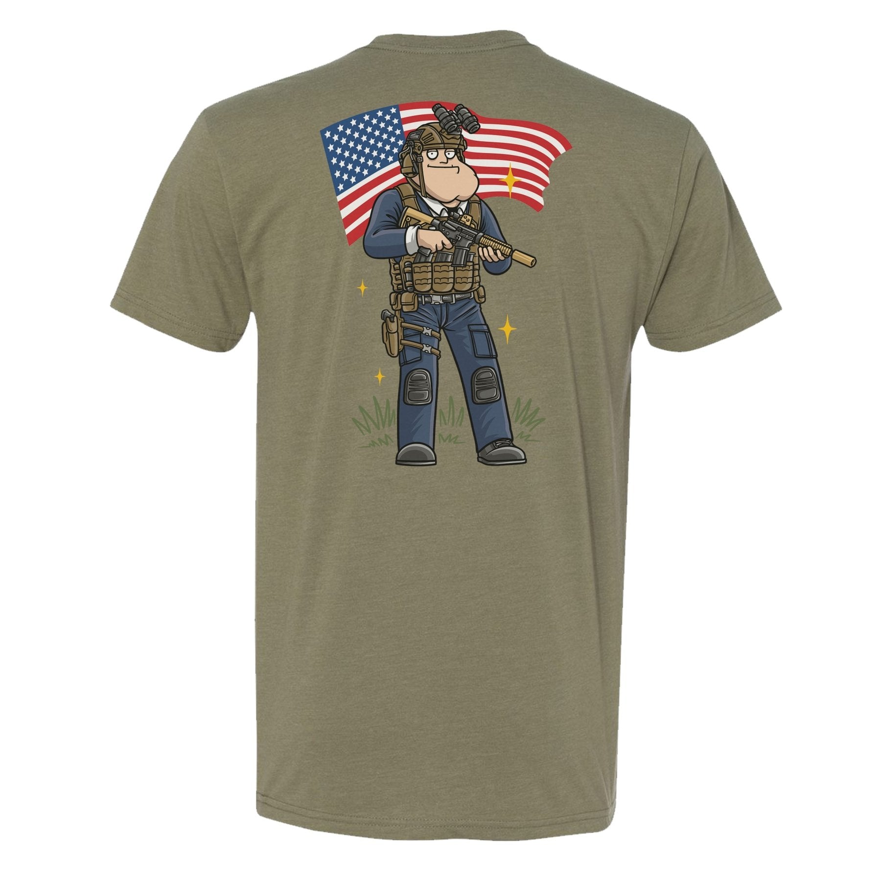 Merican Patriot Shirt - Small - Shirt