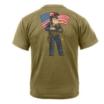 Merican Patriot Shirt - Small - Shirt