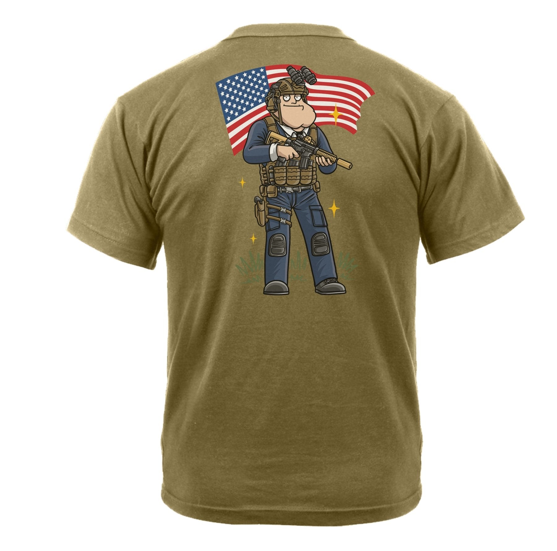 Merican Patriot Shirt - Small - Shirt