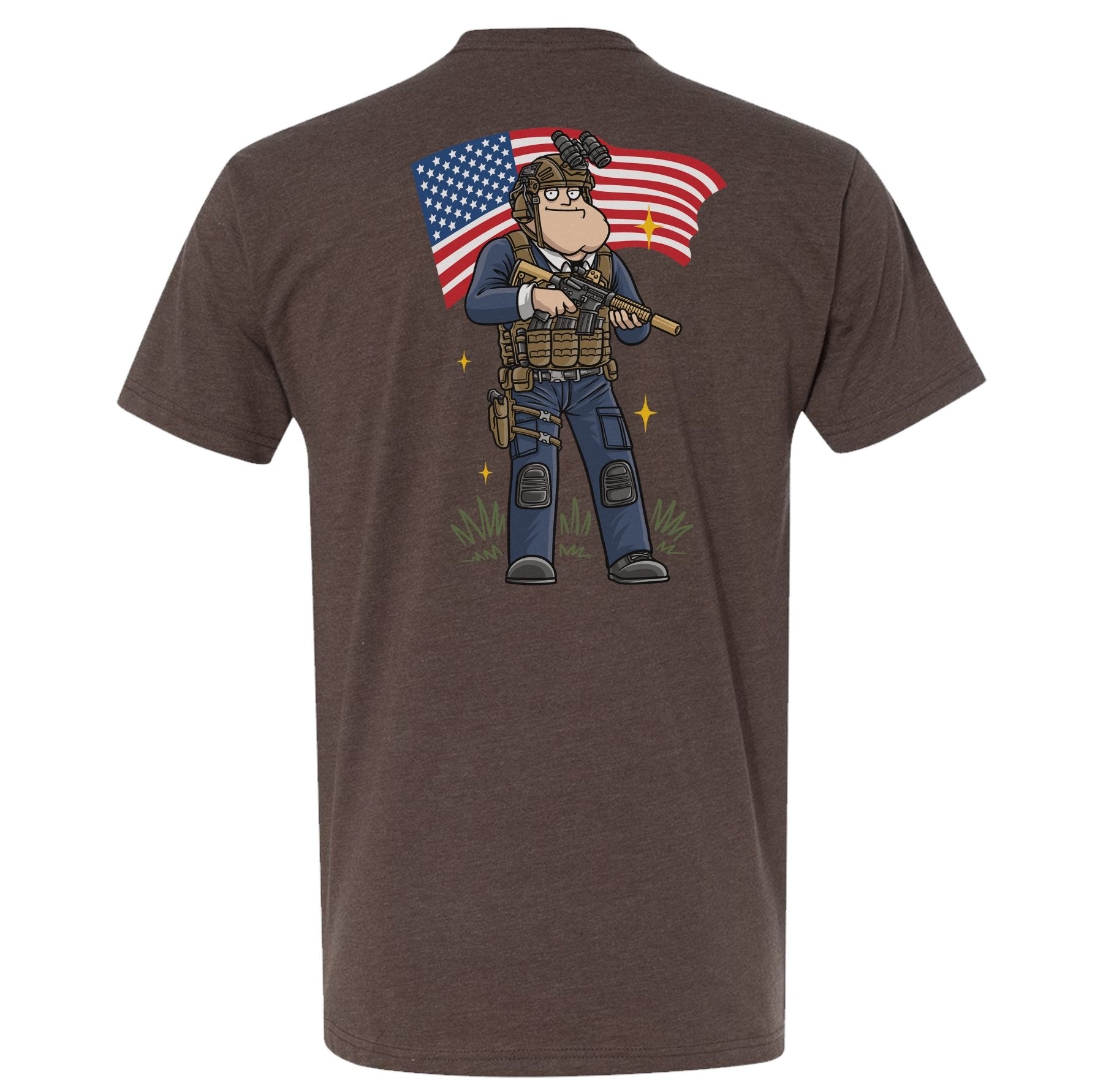 Merican Patriot Shirt - Small - Shirt