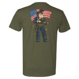Merican Patriot Shirt - Small - Shirt