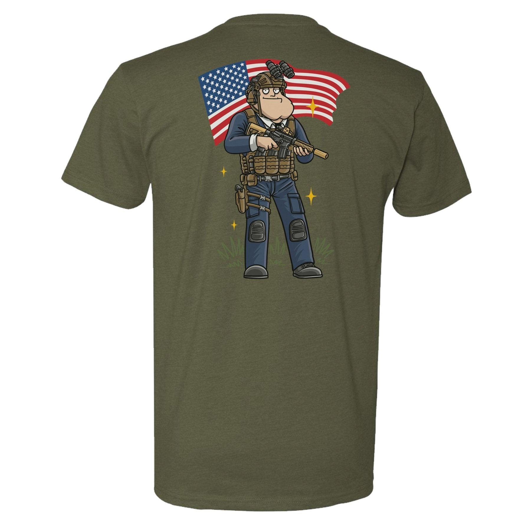 Merican Patriot Shirt - Small - Shirt