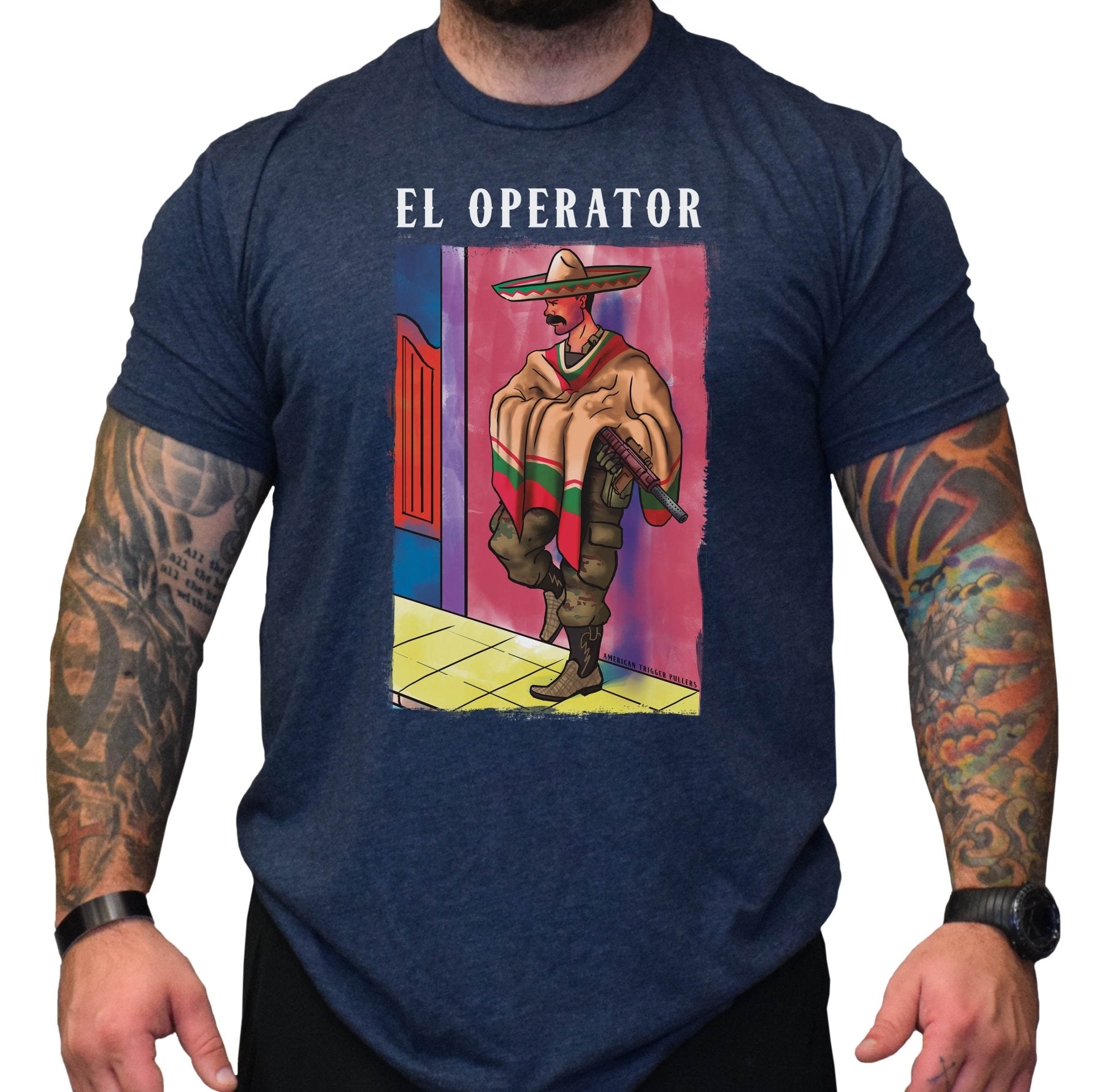 Mexican Poncho El Operator - Small - Shirt