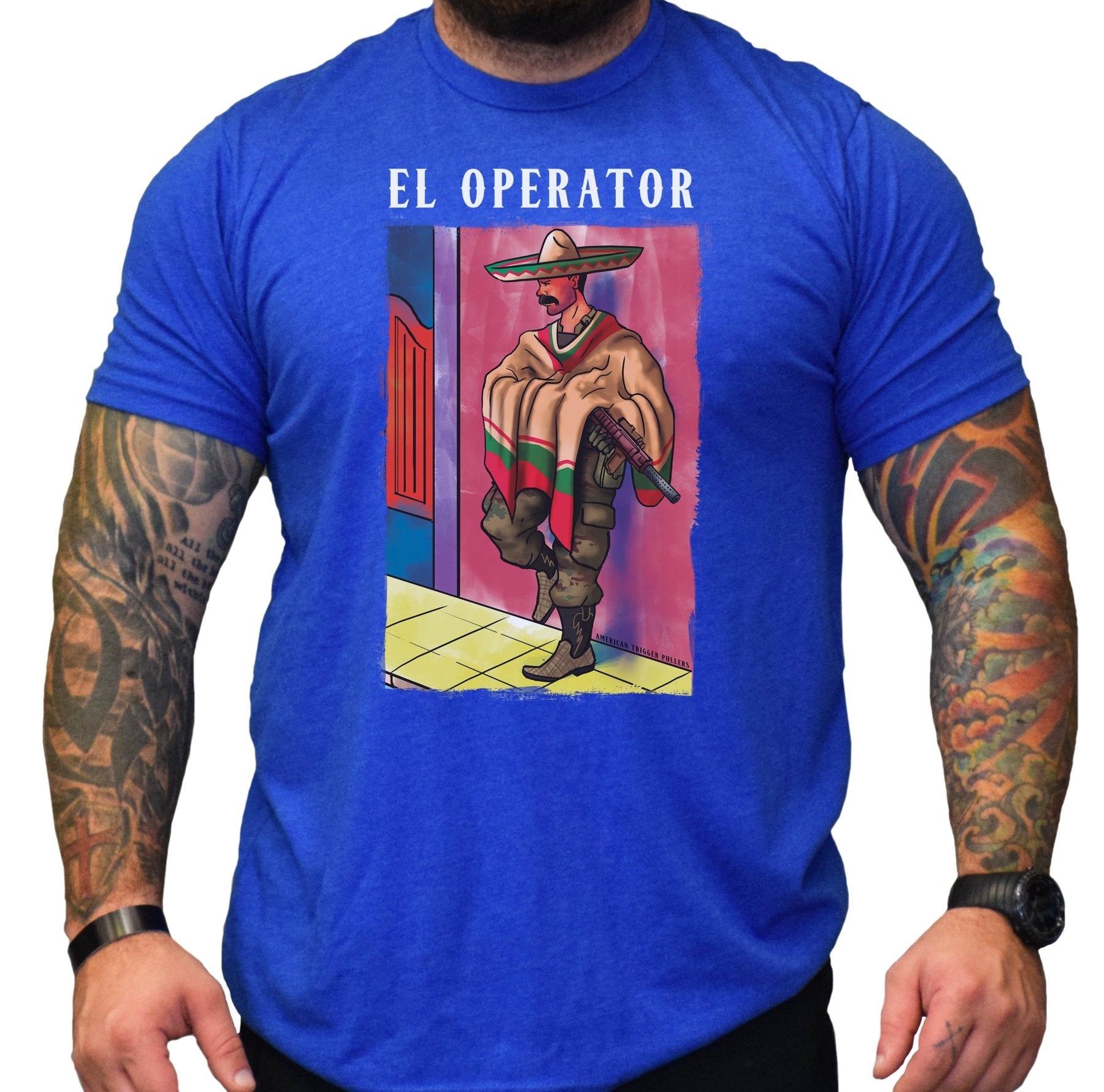 Mexican Poncho El Operator - Small - Shirt