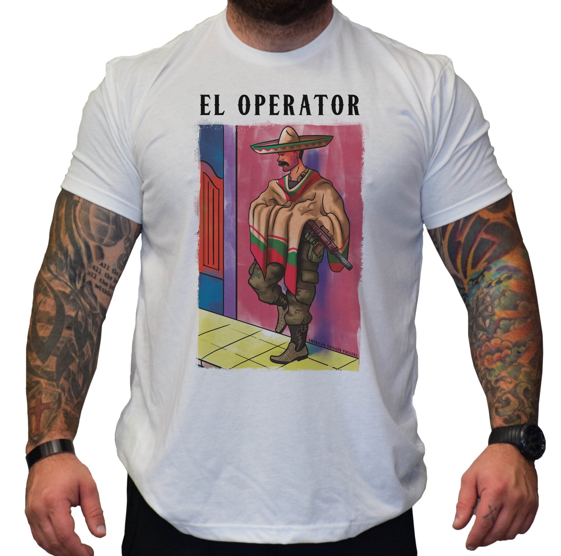 Mexican Poncho El Operator - Small - Shirt