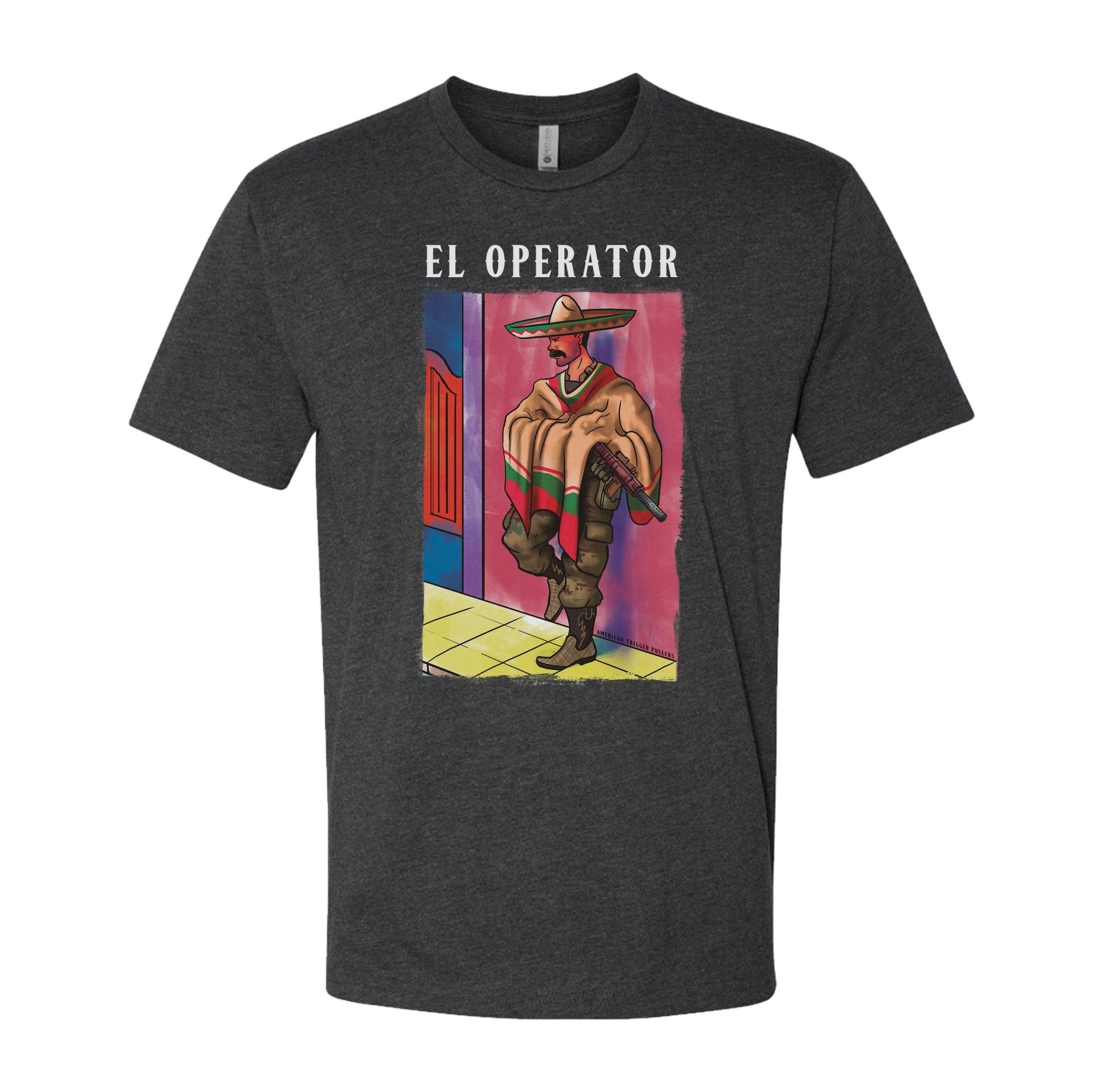 Mexican Poncho El Operator Tee - Small - Shirt