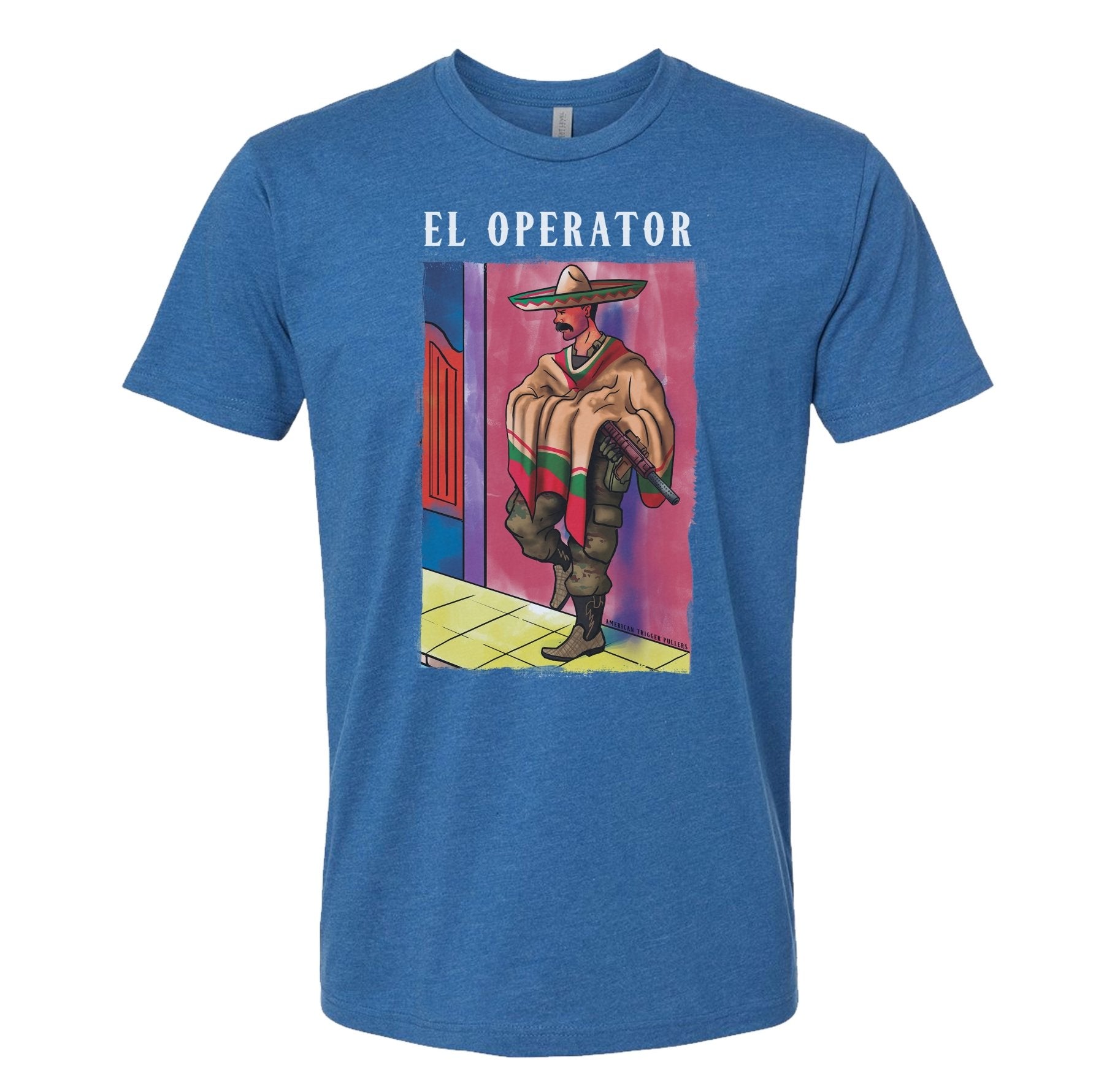 Mexican Poncho El Operator Tee - Small - Shirt