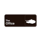 Military Office Stickers - Abrams - Sticker