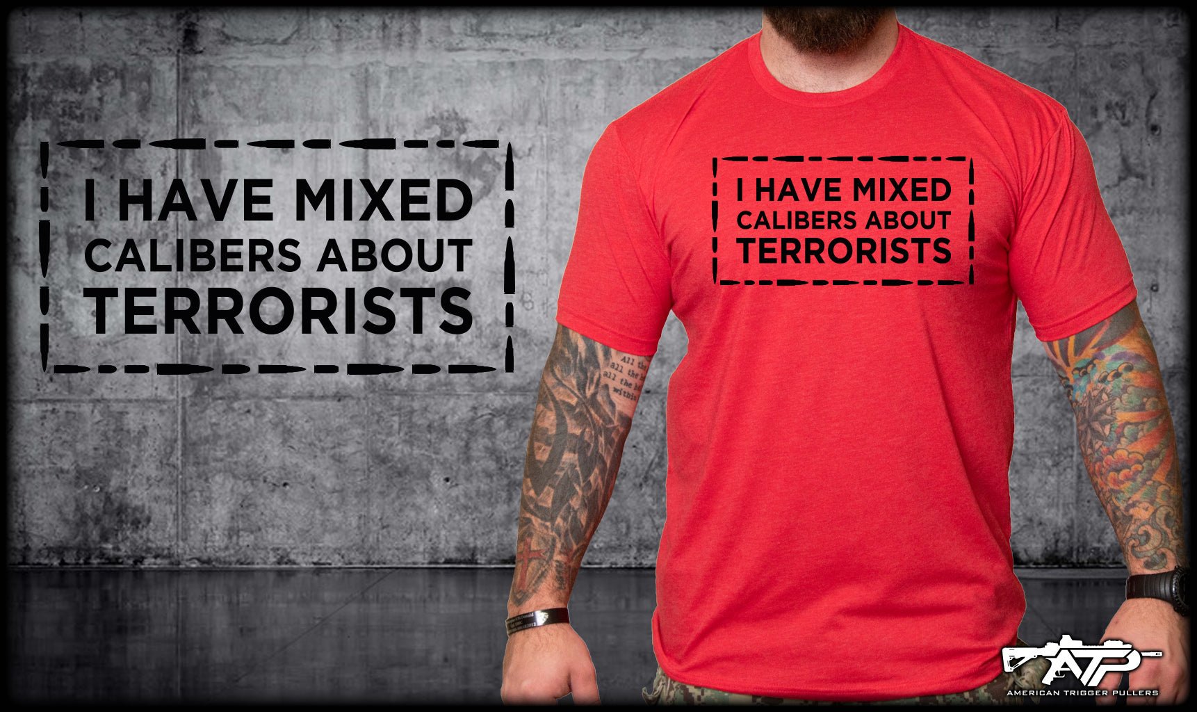 Mixed Calibers About Terrorists - Red - Archive