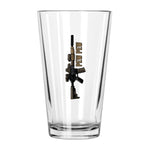 MK18 Rifle Pint Glass Set - 16oz - Glassware