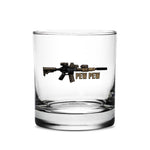 MK18 Rifle Whiskey Glass Set - 16oz - Glassware