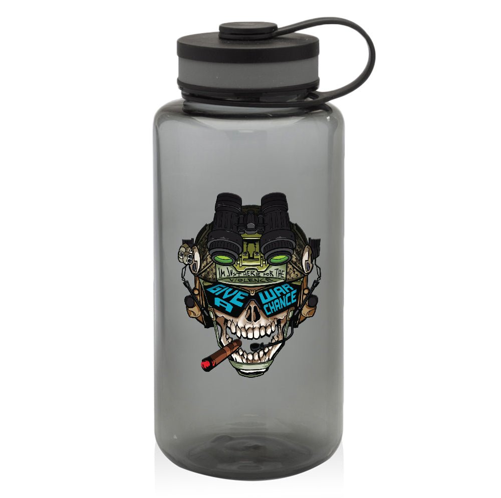 Modern Give War A Chance Water Bottle - 38oz - Water Bottle