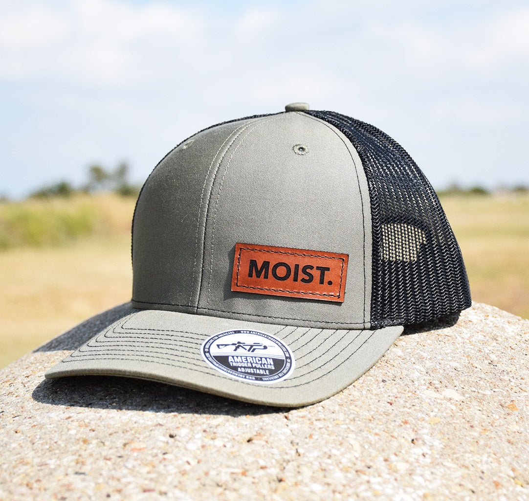 Moist Leather Snap Back - Adjustable - Headwear