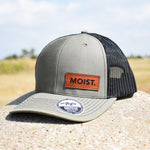 Moist Leather Snap Back - Adjustable - Headwear