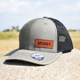 Moist Leather Snap Back - Adjustable - Headwear