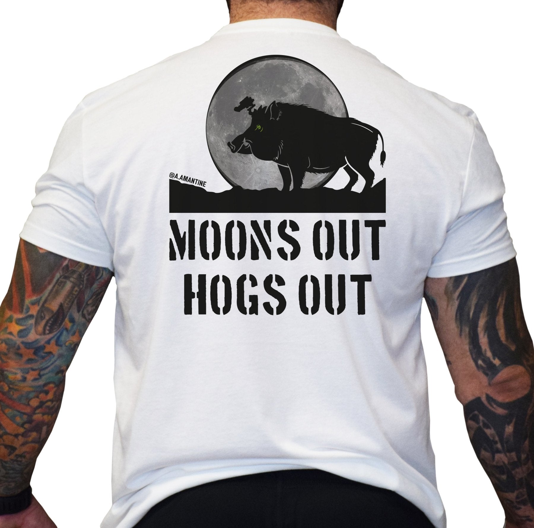 Moon's Out - Hogs Out - Small - Shirt