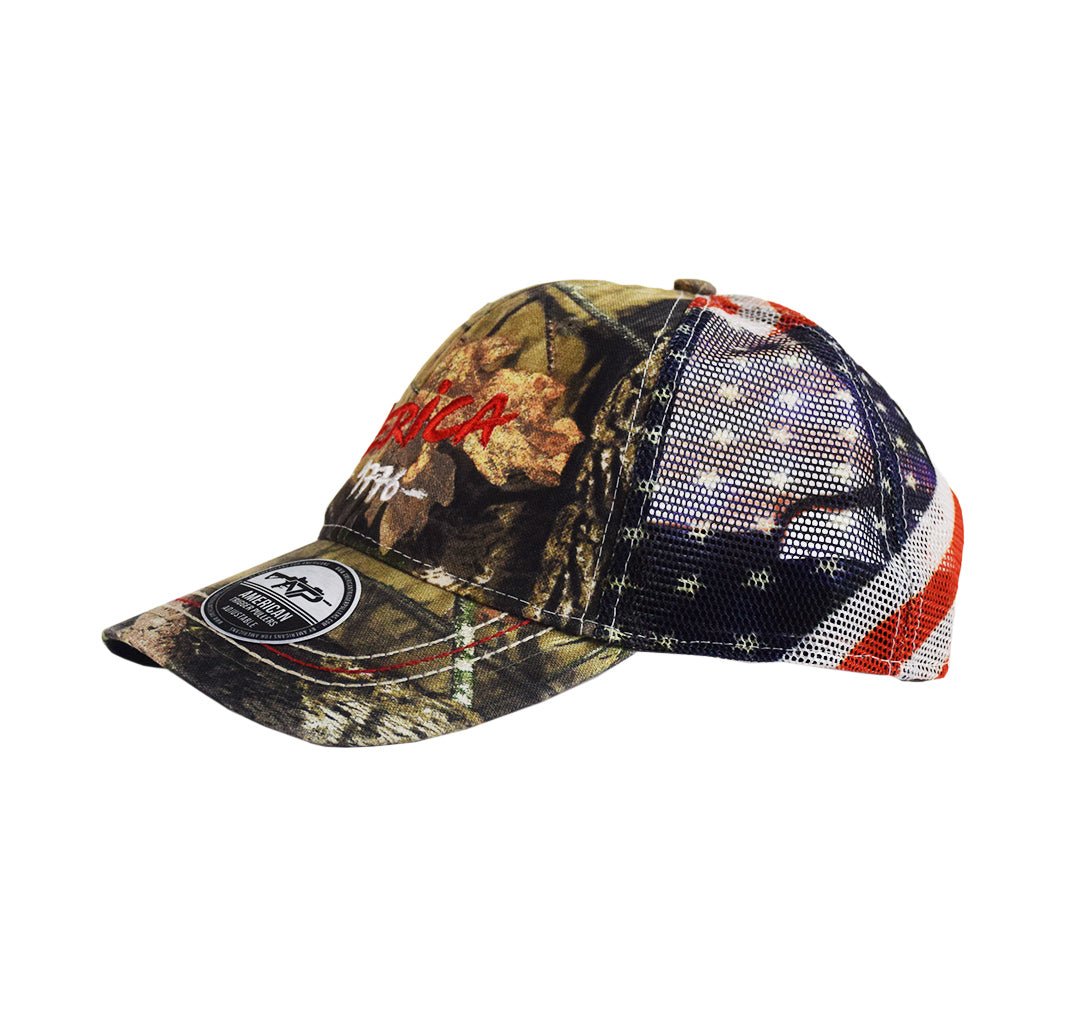 Mossy Oak Merica Snap - Back - Adjustable - Headwear