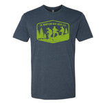 Mountains Have Eyes Tee - Navy Heather - Shirt