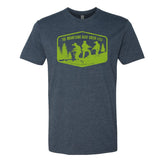 Mountains Have Eyes Tee - Navy Heather - Shirt