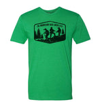 Mountains Have Eyes Tee - Kelly Green - Shirt