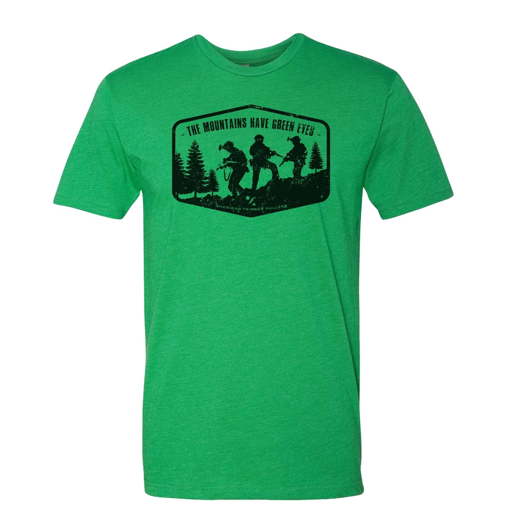 Mountains Have Eyes Tee - Kelly Green - Shirt