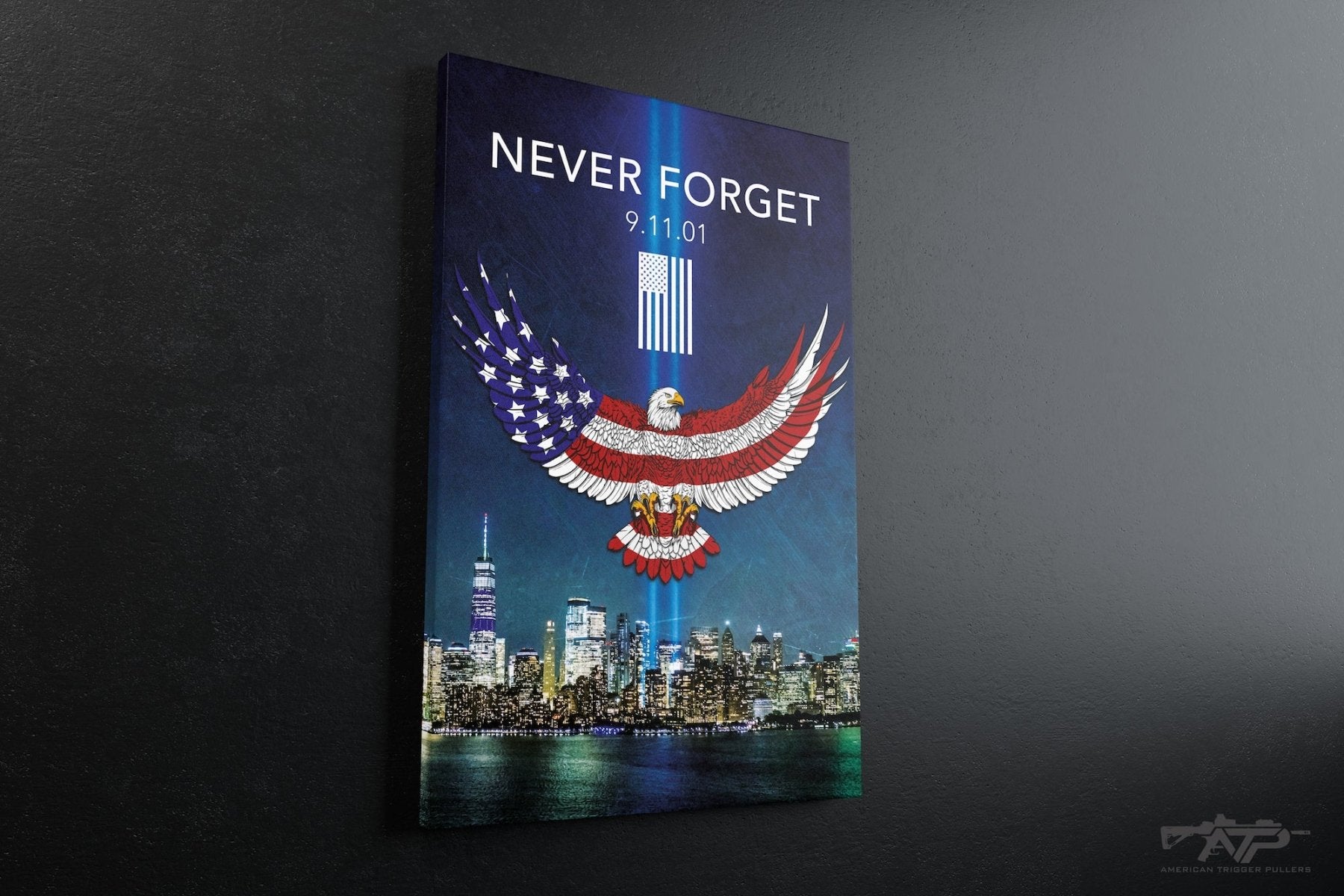 Never Forget 9 - 11 Canvas - Stretched Canvas - Canvas