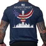 Never Forget 9 - 11 Eagle - Small - Shirt