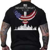 Never Forget 9 - 11 Eagle - Small - Shirt