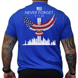 Never Forget 9 - 11 Eagle - Small - Shirt