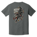 Never Out Of Fight Heavyweight Tee - Small - Shirt
