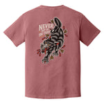 Never Out Of Fight Heavyweight Tee - Small - Shirt