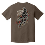 Never Out Of Fight Heavyweight Tee - Small - Shirt