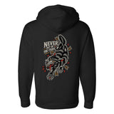 Never Out Of Fight Hoodie - Small - Hoodie