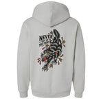 Never Out Of Fight Hoodie - Small - Hoodie