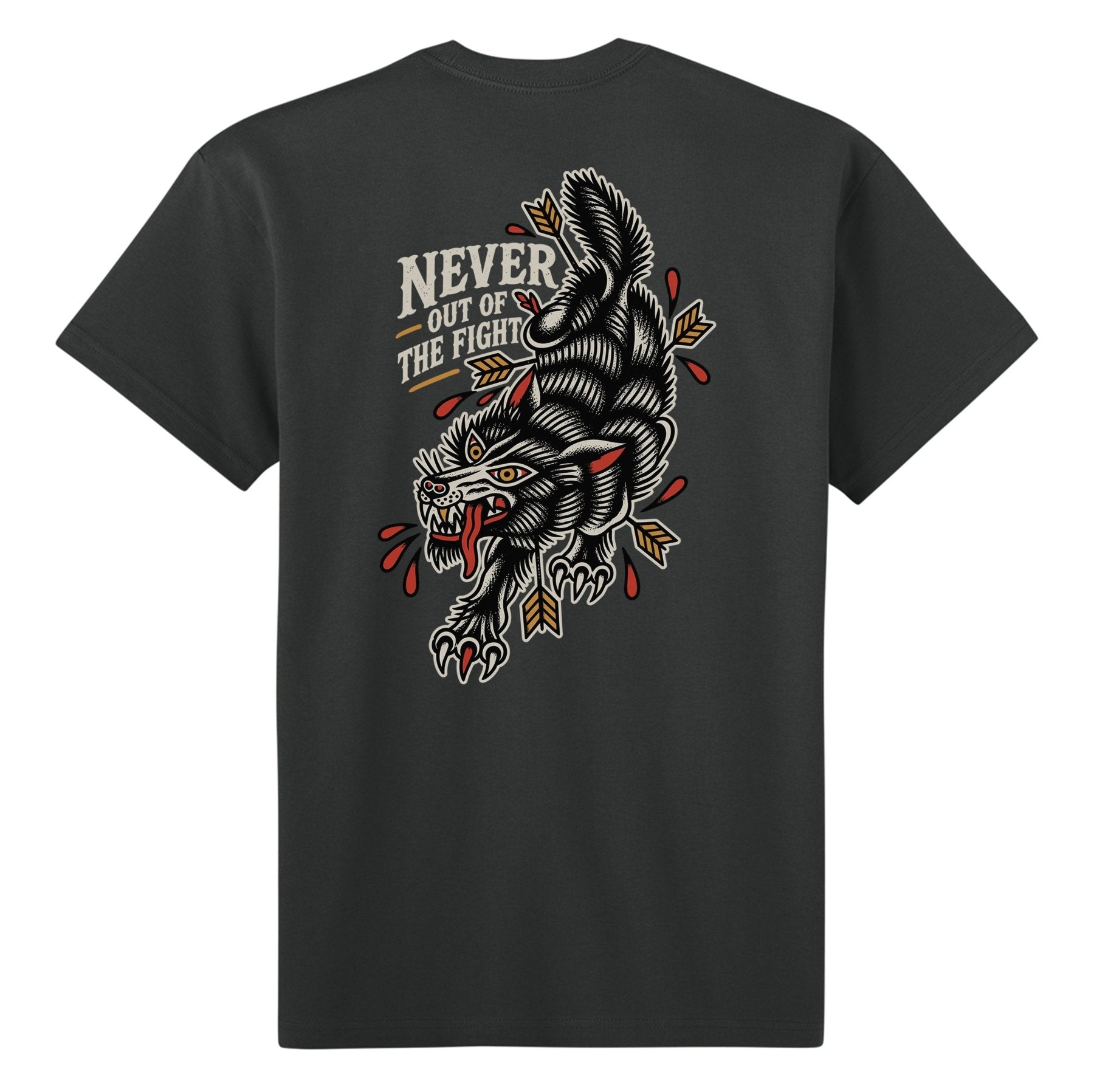Never Out Of Fight Oversize Tee - Small - Shirt