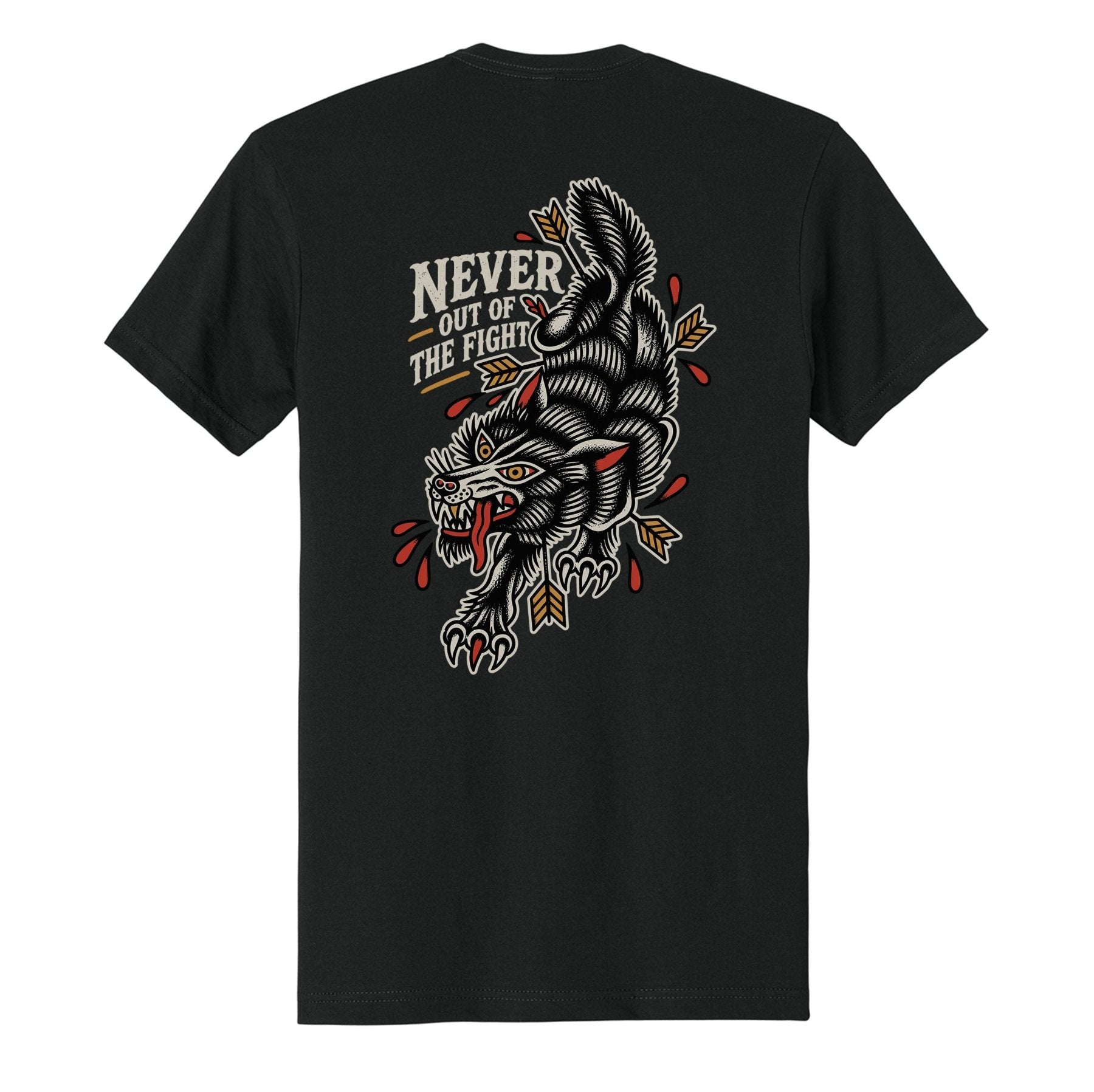 Never Out Of Fight Tee - Small - Shirt