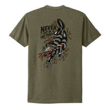 Never Out Of Fight Tee - Small - Shirt