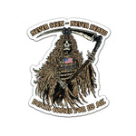 Never Seen Reaper Sticker - 4" - Sticker