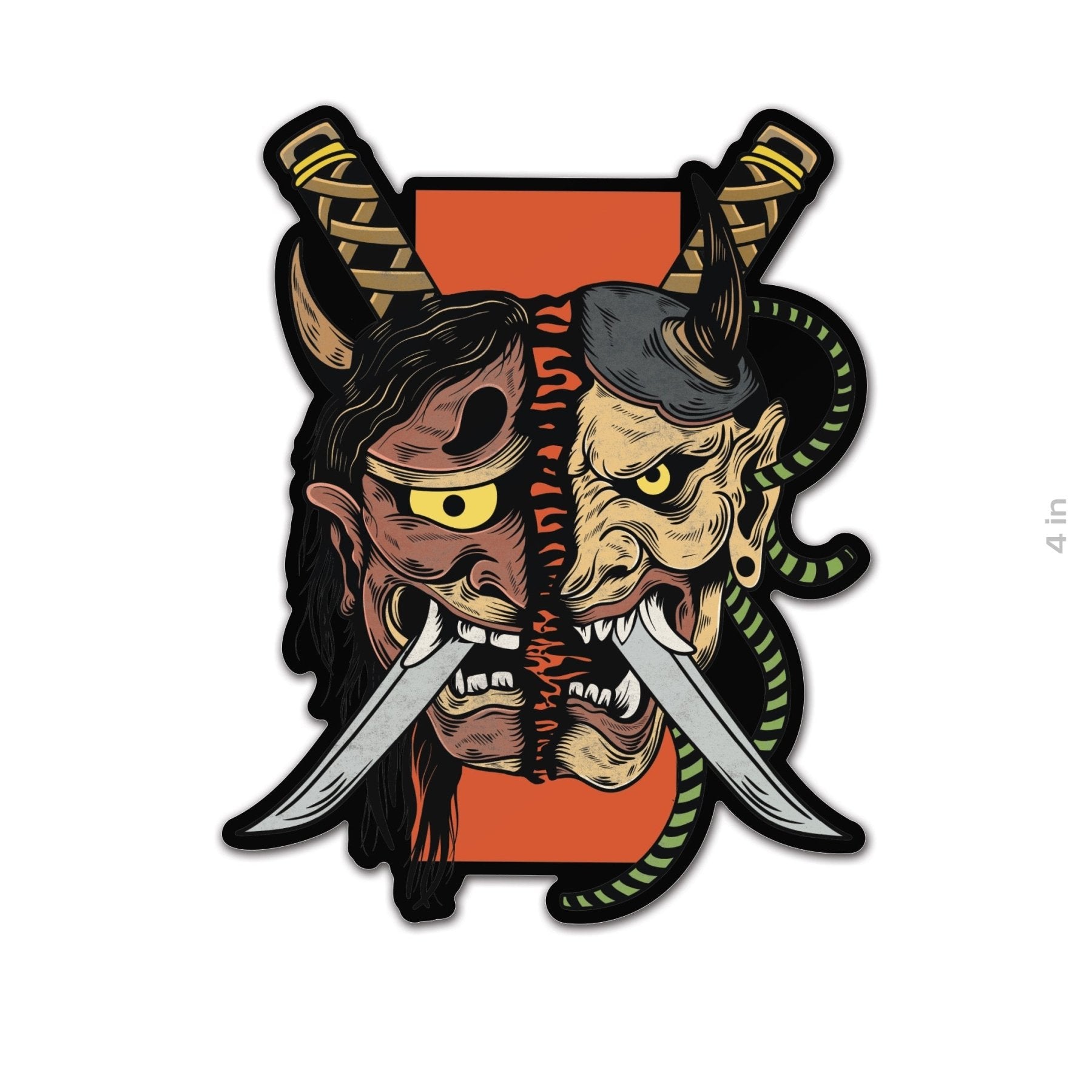 Nimenjin Sticker - 4" - Sticker