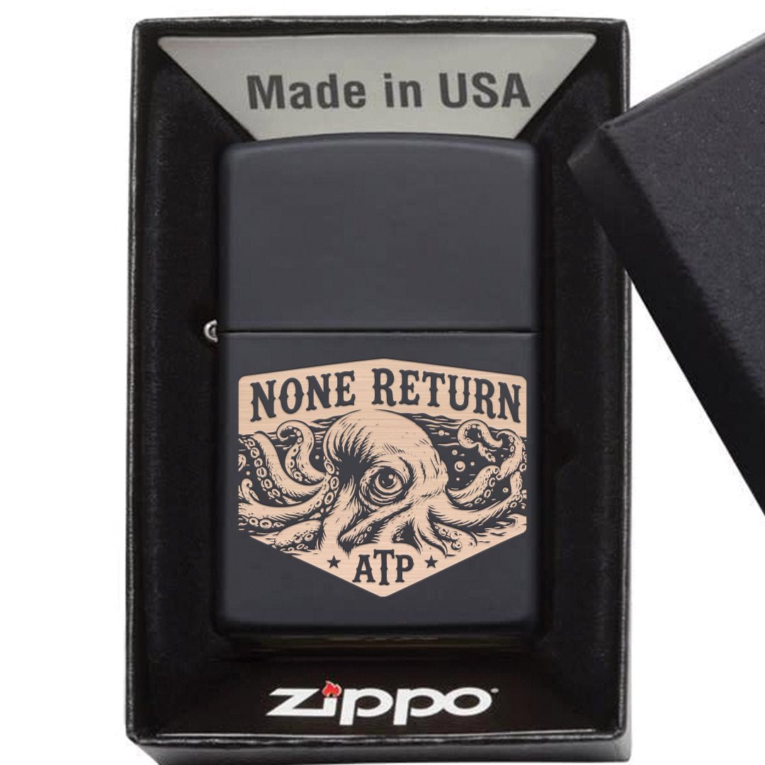 None Return Lighter - Matte Black - No Discount