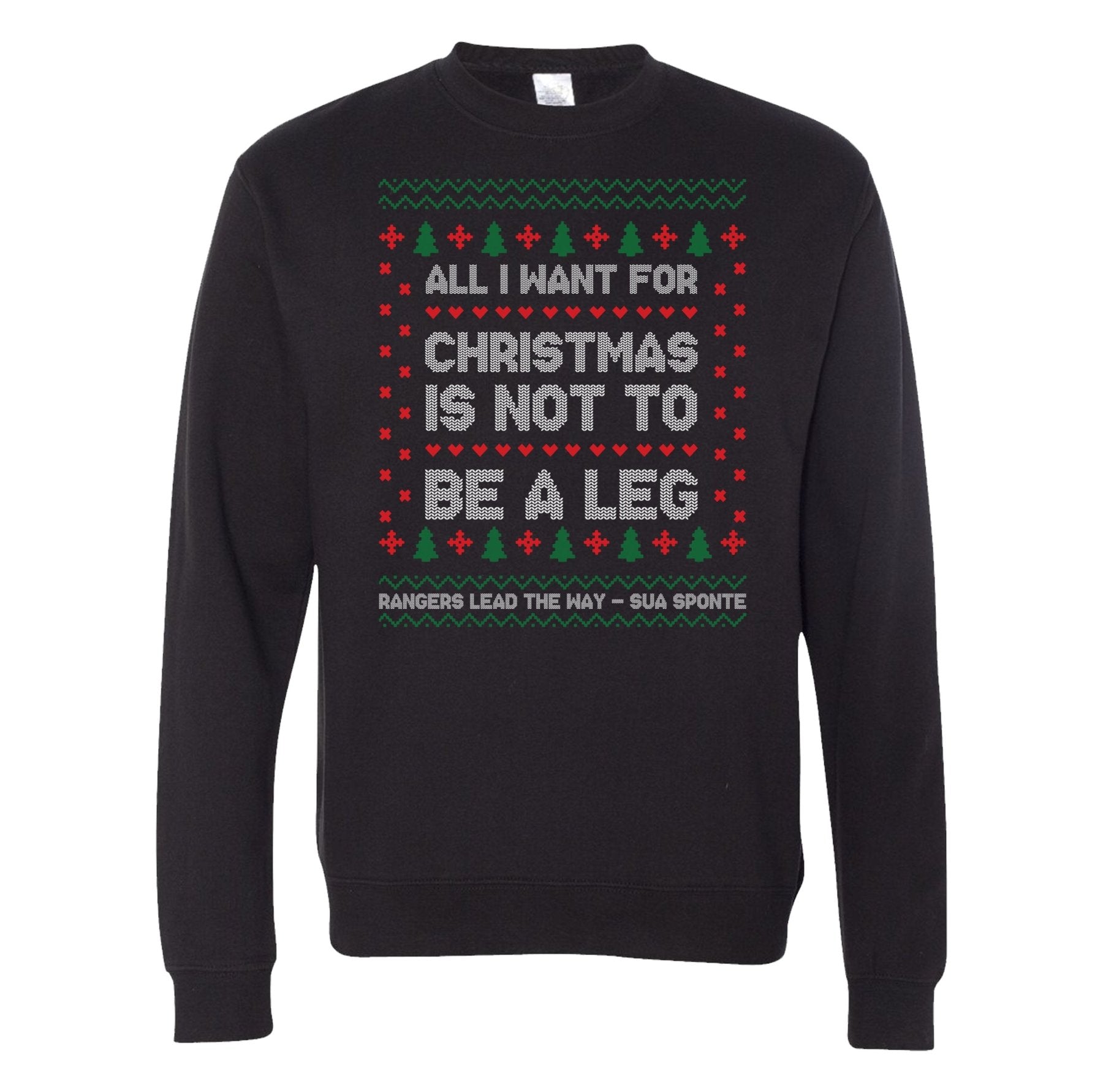 Not A Leg - Ugly Sweater - Small - Hoodie