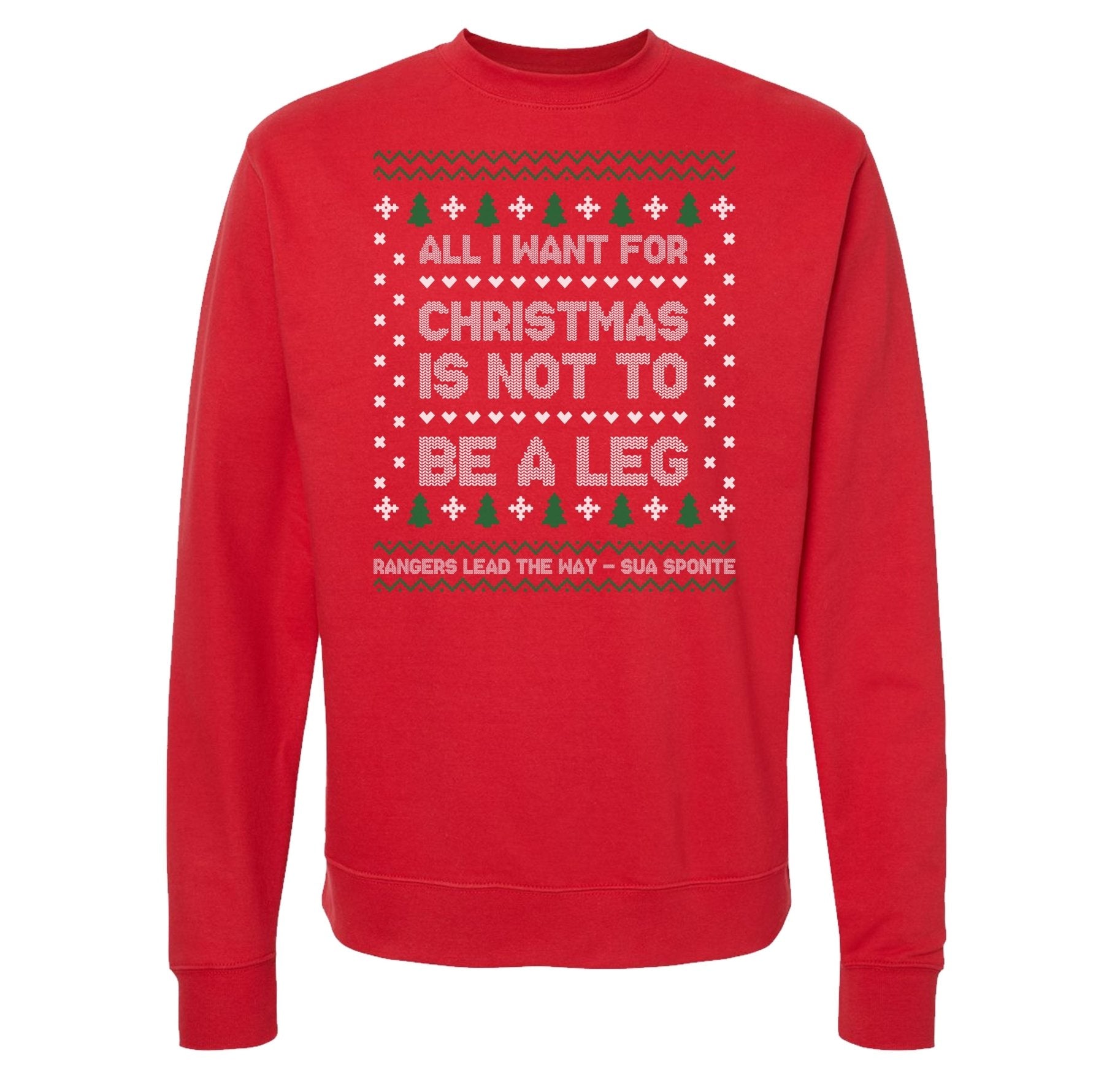 Not A Leg - Ugly Sweater - Small - Hoodie