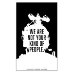 Not Your Kind Flag - 3' x 5' - Flag