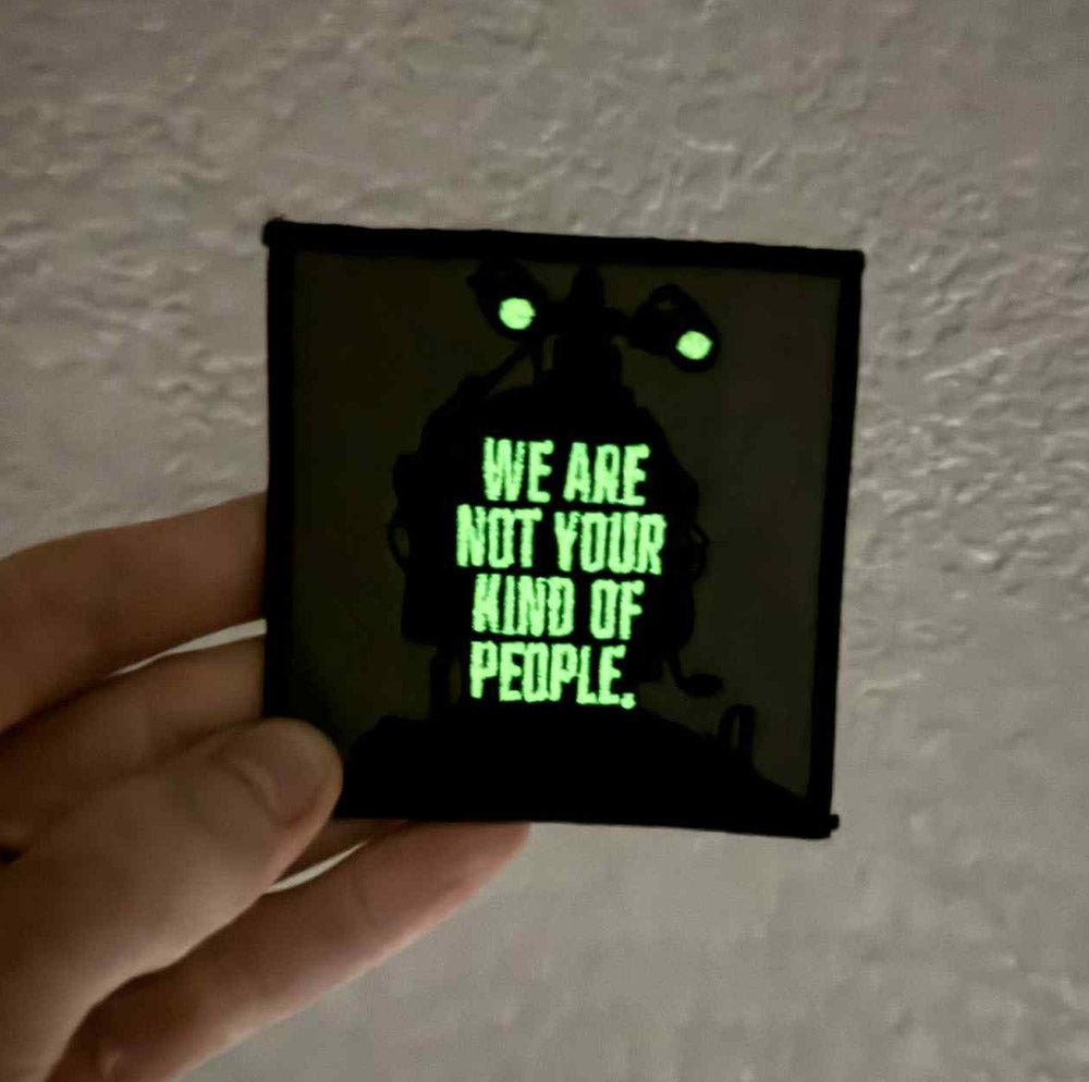 Not Your People Patch - 3" x 3" - Patches