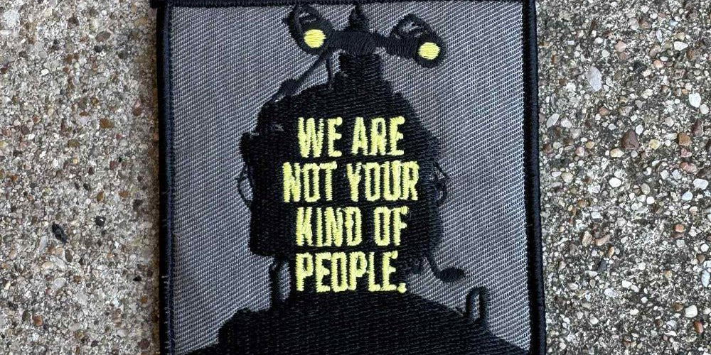 Not Your People Patch - 3" x 3" - Patches