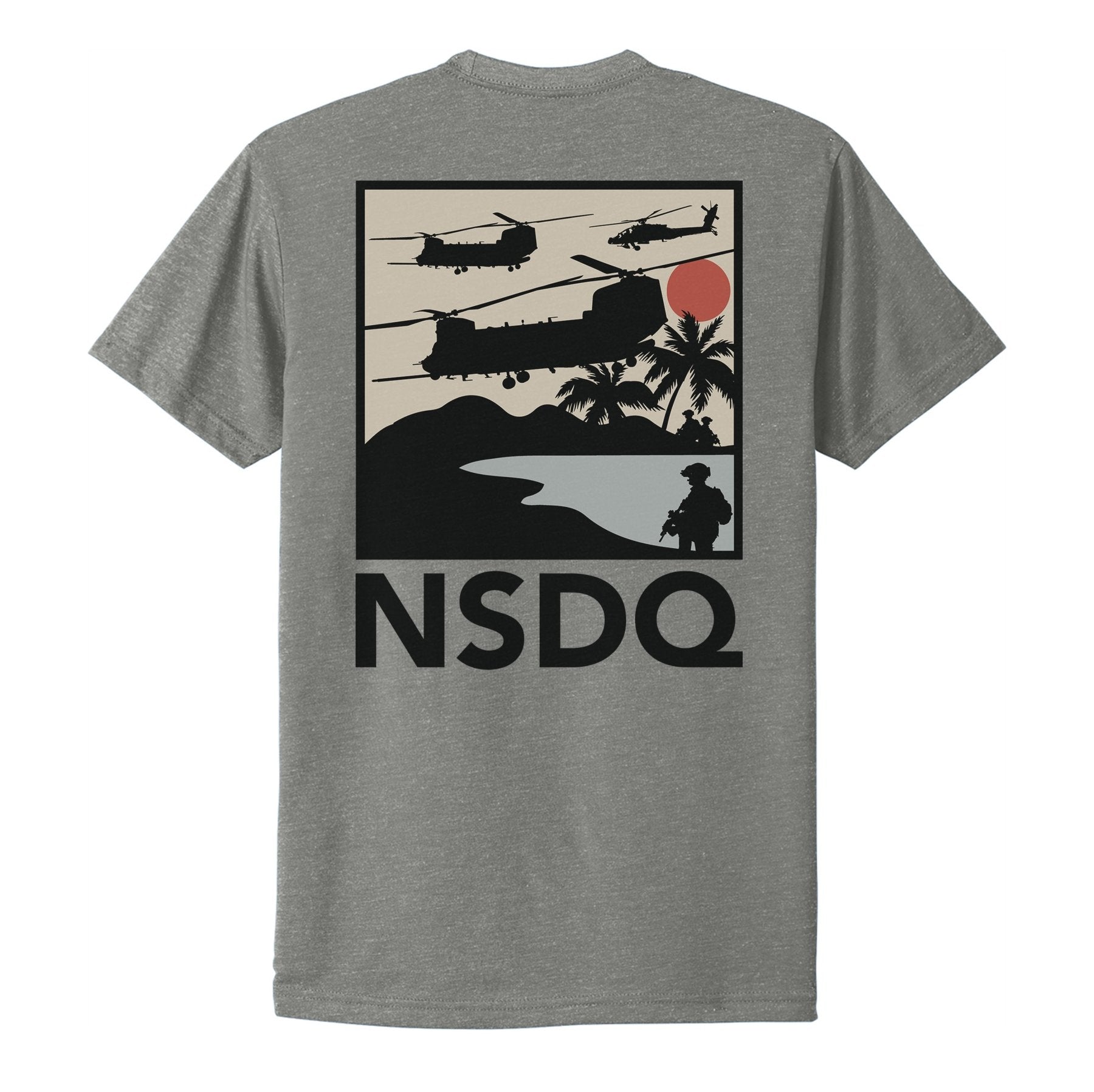 NSDQ Retro Beach Tee - Small - Shirt