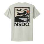 NSDQ Retro Beach Tee - Small - Shirt