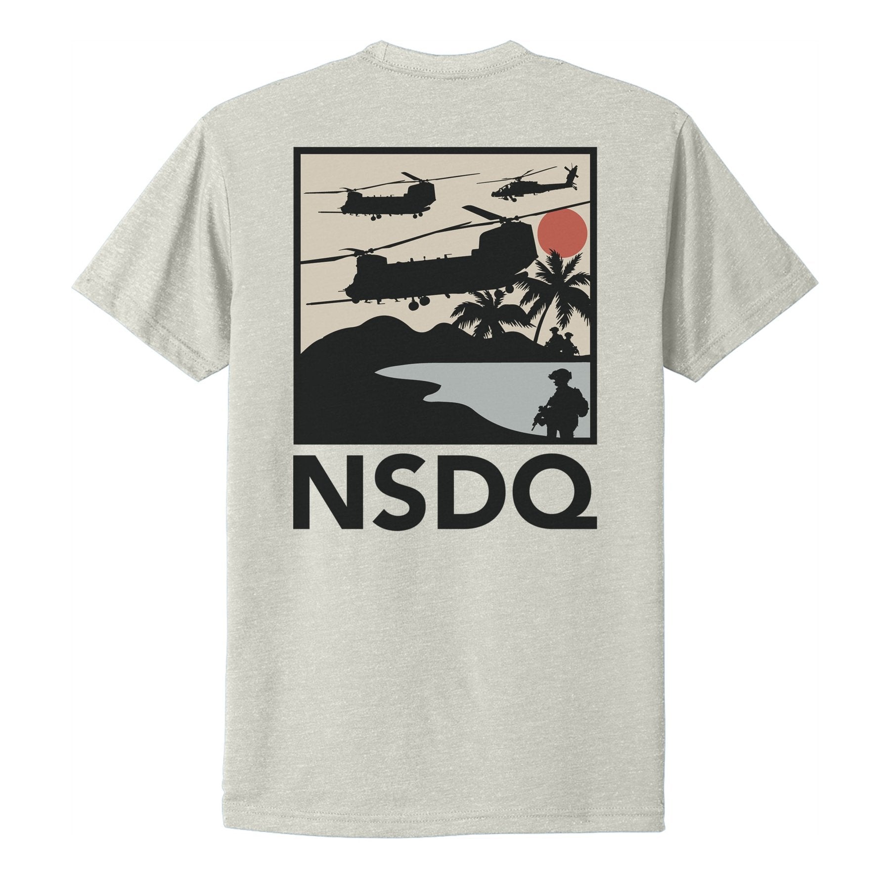 NSDQ Retro Beach Tee - Small - Shirt
