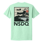 NSDQ Retro Beach Tee - Small - Shirt