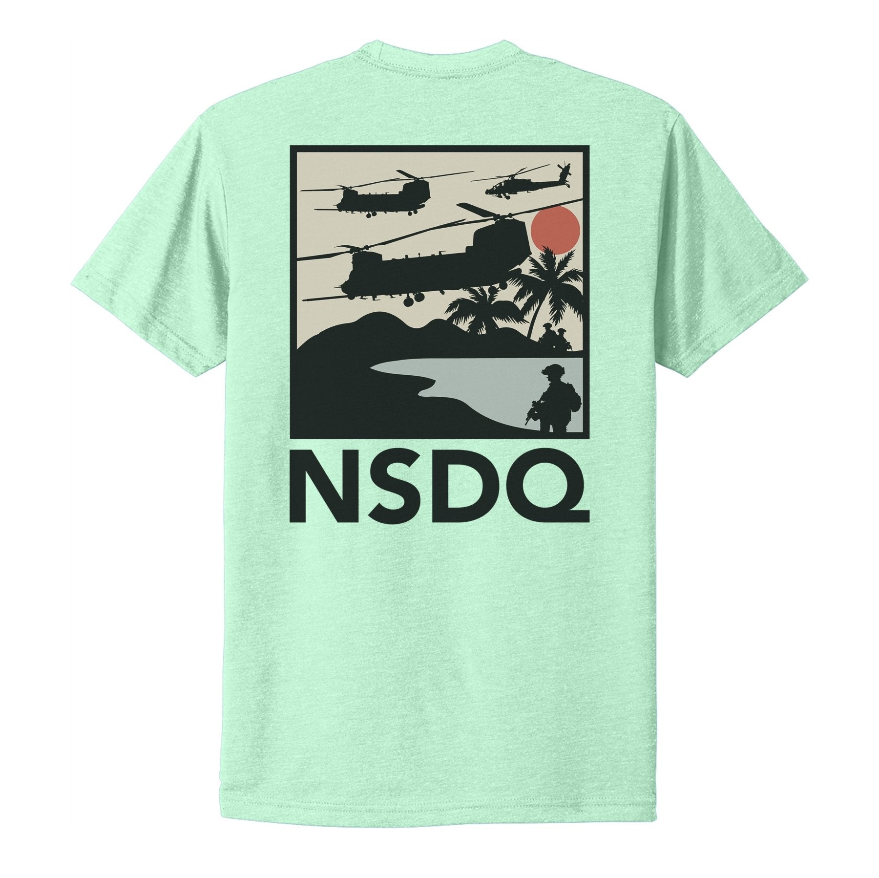 NSDQ Retro Beach Tee - Small - Shirt